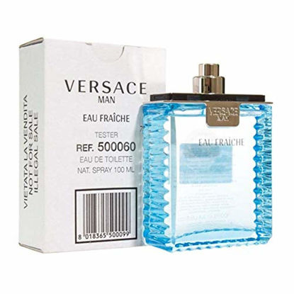 Picture of Versace Man Eau Fraiche 3.4 Fl Oz Eau De Toilette Spray (Tester)