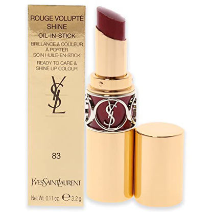 Picture of Yves Saint Laurent Rouge Volupte Shine Oil-In-Stick Lipstick - 83 Rouge Cape Women 0.11 oz