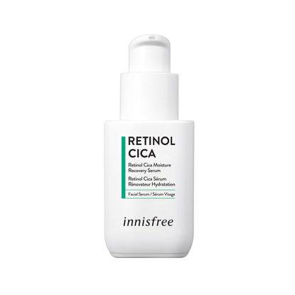 Picture of innisfree Retinol Cica Moisture Recovery Serum: Soothing and Hydrating, Visibly Improve Skin Elasticity and Firmness.