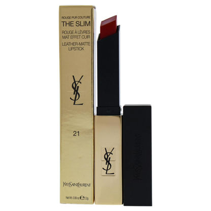 Picture of Yves Saint Laurent Rouge Pur Couture The Slim Matte Lipstick - 21 Rouge Paradox Women 0.08 oz