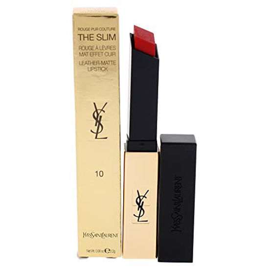 Picture of Yves Saint Laurent Rouge Pur Couture The Slim Matte Lipstick - 10 Corail Antino Women 0.08 oz