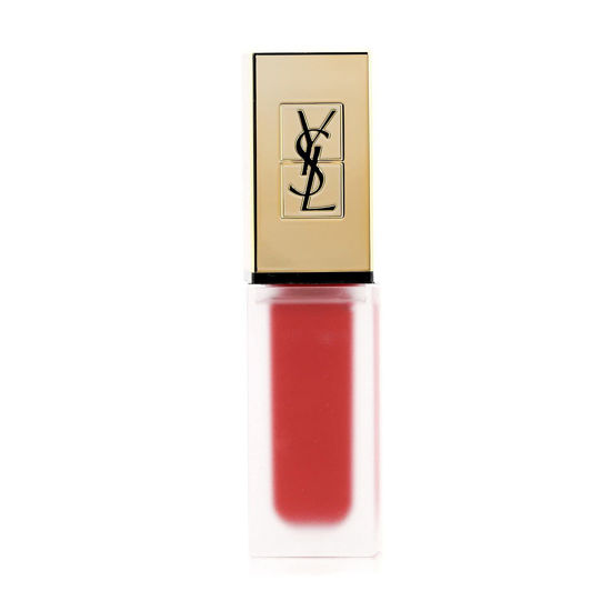 Picture of Yves Saint Laurent Tatouage Couture Liquid Matte Lip Stain, 10 Carmin Statement, 0.2 Ounce