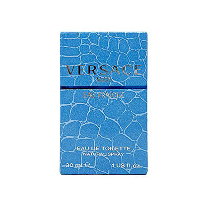 Picture of Versace Man by Versace Eau Fraiche Eau De Toilette Spray (Blue) 1 oz