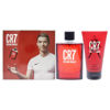 Picture of Cristiano Ronaldo CR7 - Gift Set - Sporty And Modern Essence - Fresh And Woody Fragrance - Long Wearing Aromatic Scent For Men - 1.7 Oz EDT Spray, 5.1 Oz Shower Gel - 2 Pc Set