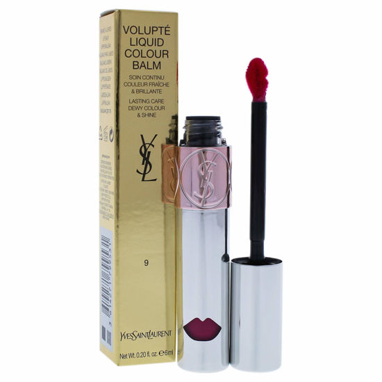 Picture of Yves Saint Laurent Volupte Liquid Colour Balm, 9 Strip Me Fuchsia, 0.2 Ounce