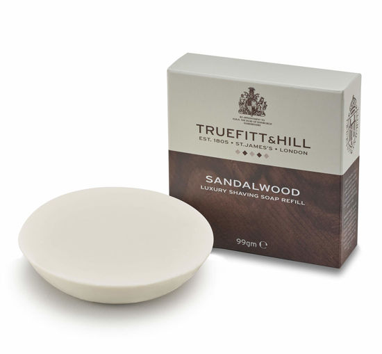 Picture of Truefitt & Hill Shaving Soap Refill- Sandalwood (3.5 ounces)