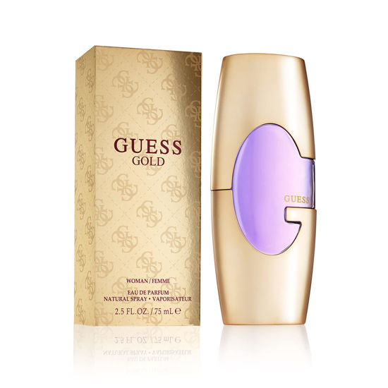 Picture of Guess Gold Women / Femme Eau de Parfum Perfume Spray For Women, 2.5 Fl. Oz.