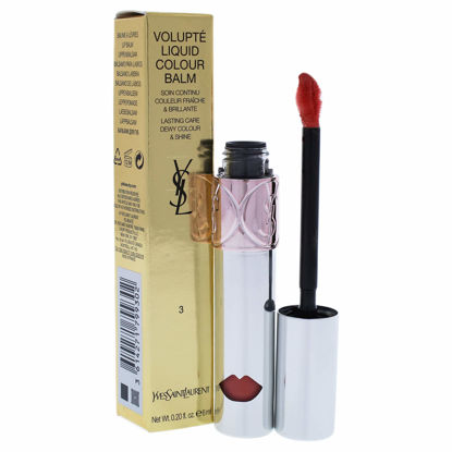 Picture of Yves Saint Laurent Volupte Liquid Colour Balm - 3 Show Me Peach, 0.2 Ounce