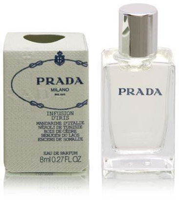 Picture of PRADA INFUSION D'IRIS by Prada EAU DE PARFUM .27 OZ MINI for Women