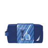 Picture of Nautica Blue 3 piece Gift Set for Men - 1.6 oz Eau De Toilette Spray + 2.5 oz Hair and Body Wash + Toiletry Bag