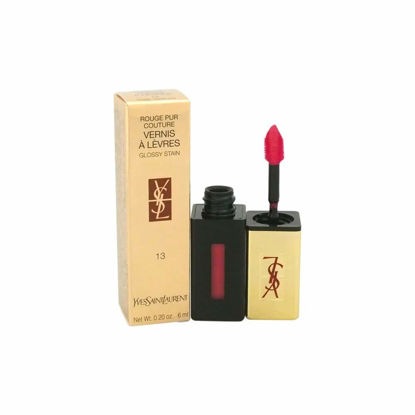 Picture of Yves Saint Laurent Rouge Pur Couture Vernis A Levres Glossy Stain, # 13, 0.2 Ounce