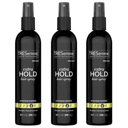 Picture of TRESemmé TRES Two Non Aerosol Hair Spray Extra Hold 10 oz(Pack of 3)