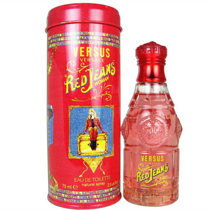 Picture of Versace Red Jeans for Women Eau De Toilette Spray, 2.5 Ounce