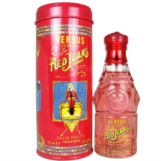 Picture of Versace Red Jeans for Women Eau De Toilette Spray, 2.5 Ounce