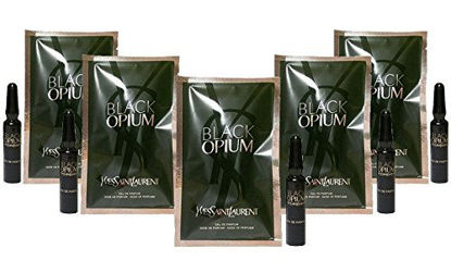 Picture of Yves Saint Laurent Black Opium Lot of 5 Mini Vials (0.04 oz each)