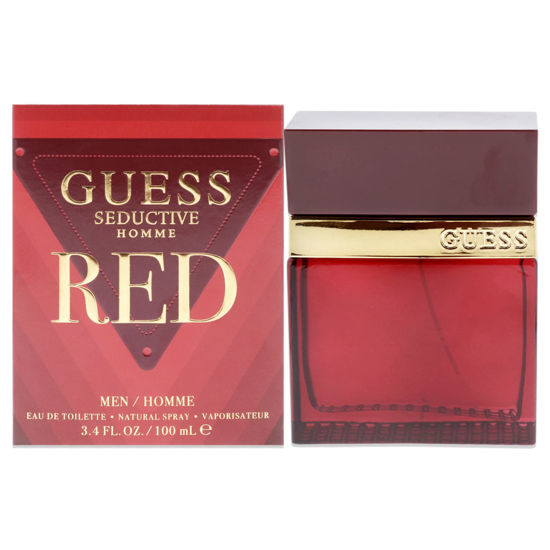GetUSCart- GUESS Seductive Homme Red Eau de Toilette Cologne Spray For Men,  3.4 Fl. Oz