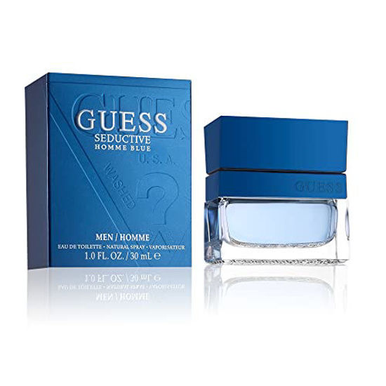 GetUSCart- GUESS Seductive Blue Eau de Toilette for Men, 1 Fl Oz