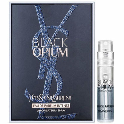 Picture of Yves Saint Laurent Black Opium Intense Eau De Parfum Intense Spray, Sample Travel Size, 0.04 fl oz / 1.2 ml