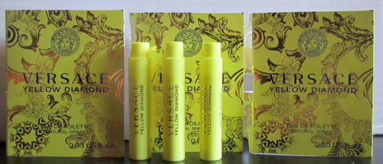 Picture of VERSACE Yellow Diamond Eau de Toilette Samples (3 vials)