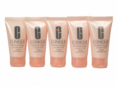 Picture of Pack of 5 x Clinique Moisture Surge Overnight Mask, 1 oz each Travel Size, Unboxed