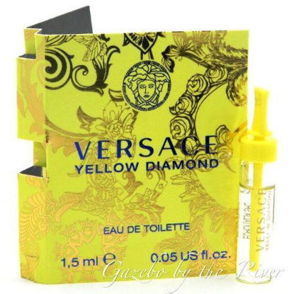 Picture of VERSACE YELLOW DIAMOND EAU DE TOILETTE SAMPLE VIAL .05 FL. OZ/1.5 ML