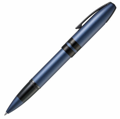 Picture of Sheaffer Icon Metallic Blue with Gloss Black PVD Appts. Roller Ball Pen, E1911051