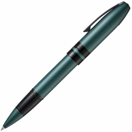 Picture of Sheaffer Icon Metallic Green with Gloss Black PVD Appts. Roller Ball Pen, E1910951