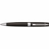 Picture of Sheaffer 300 Glossy Black Ballpoint Pen with Chrome-Plated Trim