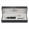 Picture of Sheaffer 300 Glossy Black Rollerball Pen with Bright Chrome Cap and Chrome-Plated Trim