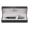 Picture of Sheaffer Prelude Deep Blue w/Horizontal Line Engraving and Fine Nib Fountain Pen