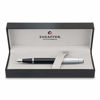 Picture of Sheaffer 300 Glossy Black Fountain Pen with Bright Chrome Cap, Chrome-Plated Trim, and Medium Nib