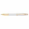 Picture of Sheaffer 100 Chrome Rollerball Pen with Gold Tone Trim