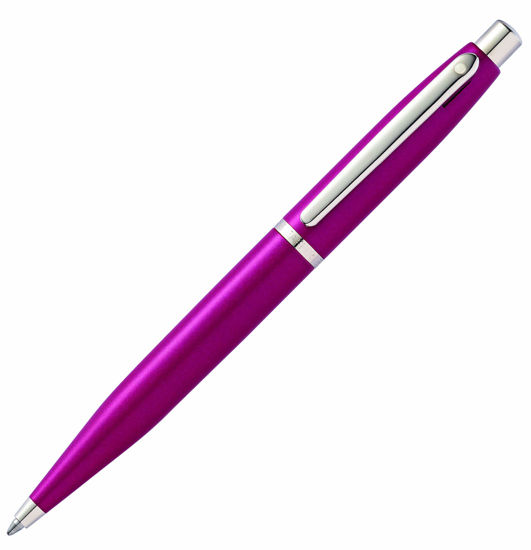 Picture of Sheaffer VFM Pink Sapphire Ballpoint Pen with Chrome Trim