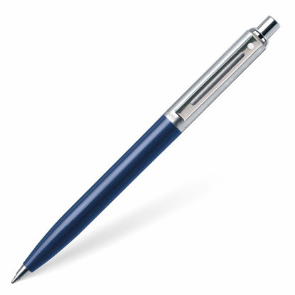 Picture of Sheaffer Sentinel Blue Ballpoint Pen with Chrome Trim