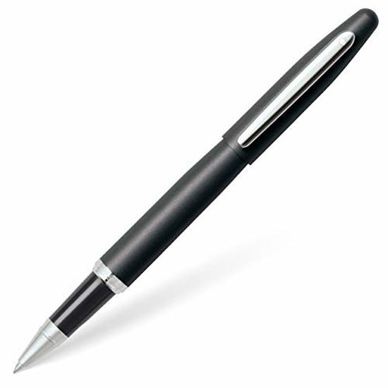 Picture of Sheaffer VFM Matte Black Rollerball Pen with Chrome Trim