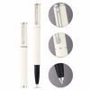 Picture of Sheaffer Pop Glossy White Gel Rollerball Pen with Chrome Trim