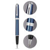 Picture of Sheaffer Prelude Deep Blue w/Horizontal Line Engraving Rollerball Pen (E1916351)