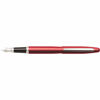 Picture of Sheaffer VFM Excessive Red Fountain Pen with Chrome Trim and Medium Nib