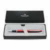 Picture of Sheaffer VFM Excessive Red Fountain Pen with Chrome Trim and Medium Nib