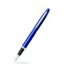 Picture of Sheaffer VFM Neon Blue Fountain Pen with Chrome Trim and Medium Nib