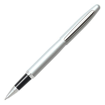 Picture of Sheaffer VFM Strobe Silver Rollerball Pen with Chrome Trim