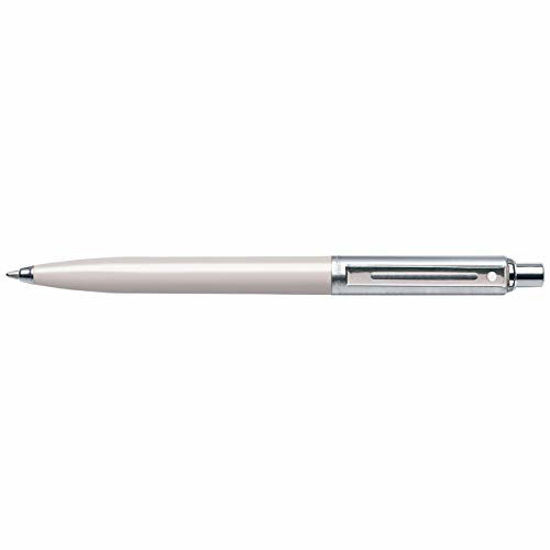 Picture of Sheaffer Sentinel White Ballpoint Pen with Chrome Trim