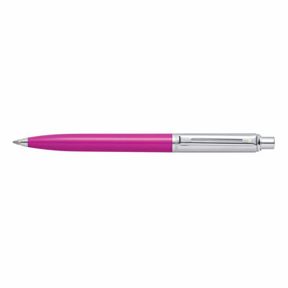 Picture of Sheaffer Sentinel Fuchsia Ballpoint Pen with Brushed Chrome Cap