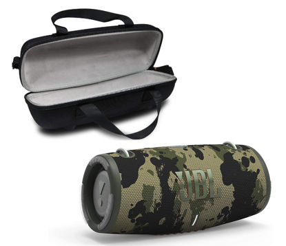 Picture of JBL Xtreme 3 Portable Waterproof Wireless Bluetooth Speaker Bundle with Premium Carry Case (Camo)