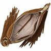 Picture of MICHAEL Michael Kors Billy Medium Fringe Messenger (Dark Caramel)