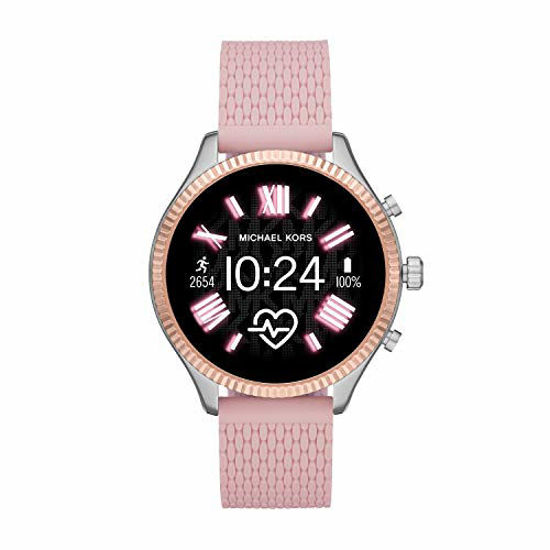 Michael kors 2024 smartwatch silicone