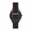 Picture of Emporio Armani Men's Smartwatch 3 Touchscreen Aluminum and Rubber Smartwatch, Black and Orange-ART5025