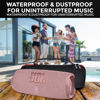 Picture of JBL Charge 5 Portable Waterproof Wireless Bluetooth Speaker Bundle with Boomph Portable Hard Carrying Protective Case - Pink