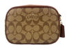 Picture of COACH Mini Jamie Camera Bag in Signature Canvas in Khaki/Saddle 2