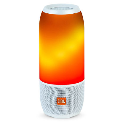 Picture of JBL Pulse 3 - Wireless Bluetooth Waterproof Speaker - White